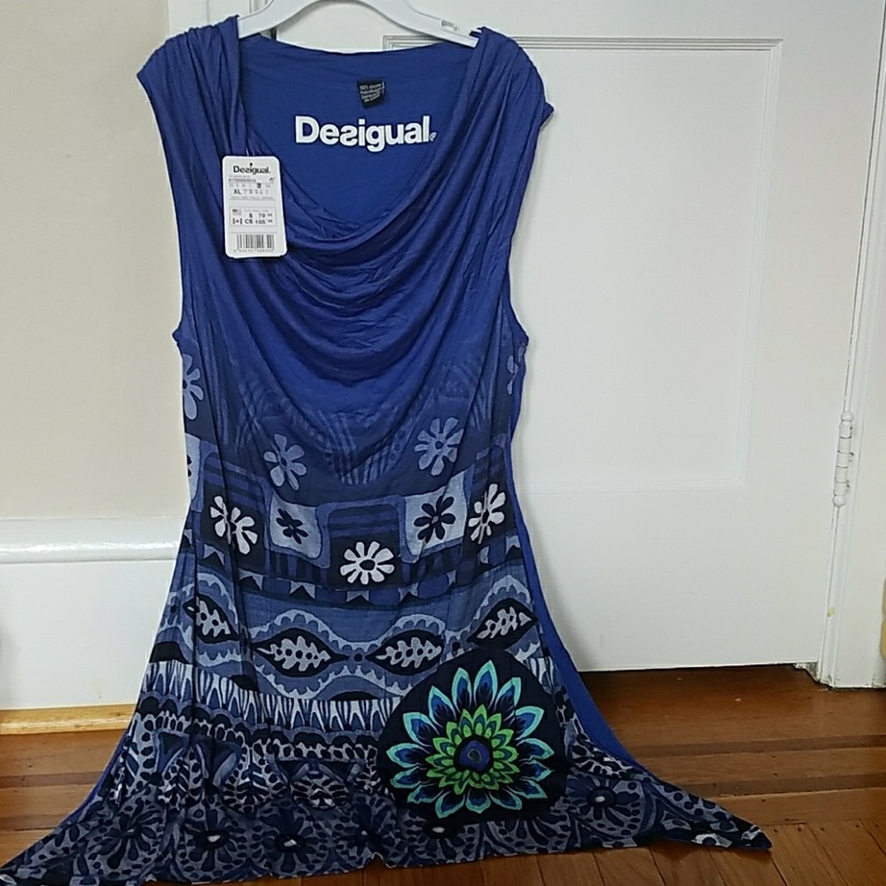 Desigual tunic/ dress size XL